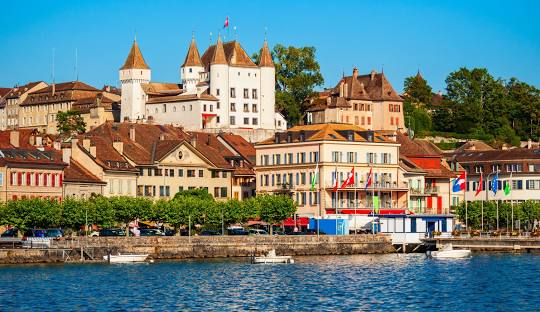 Nyon, bord du lac Léman